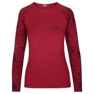 Women's Long Sleeve T-Shirt KILPI VENDELIA-W Dark Red