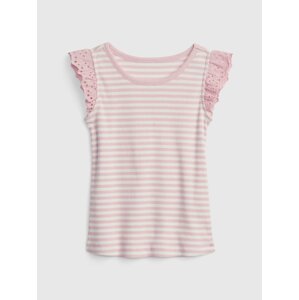 GAP Kids Striped T-shirt with Frill - Girls