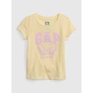 Kids organic T-shirt logo GAP - Girls
