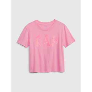 Children's T-shirt organic logo GAP - Girls