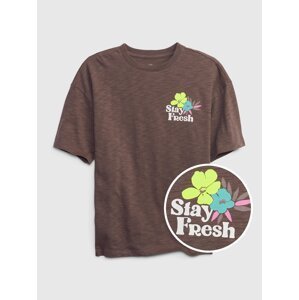 GAP Children's T-shirt with print Stay Fresh - Boys