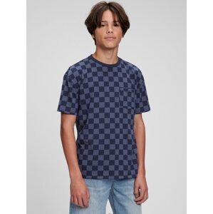 GAP Teen T-shirt organic chessboard - Boys