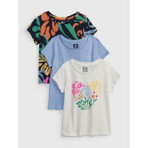 GAP Kids T-shirts organic, 3pcs - Girls