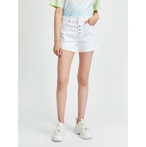 GAP Denim Shorts with Buttons - Women