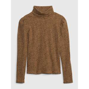 GAP Kids turtleneck leopard - Girls