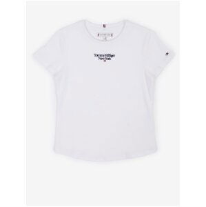 White Girls' T-Shirt Tommy Hilfiger - Girls