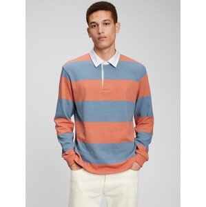 GAP Striped Rugby Polo T-Shirt - Men