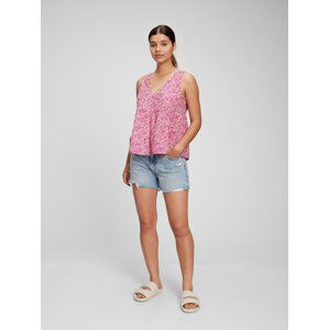 GAP Cotton Floral Top - Women