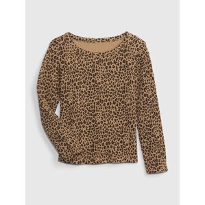 GAP Kids T-shirt pattern leopard - Girls