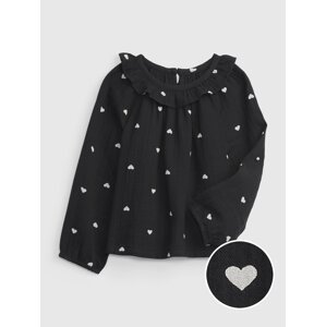 GAP Children's blouse with hearts - Girls