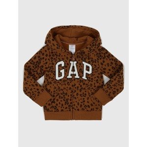 GAP Kids Sweatshirt with Leopard Logo - Girls