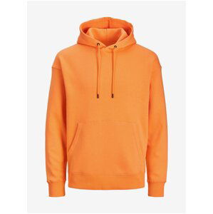 Jack & Jones Star Orange Mens Basic Hoodie - Men