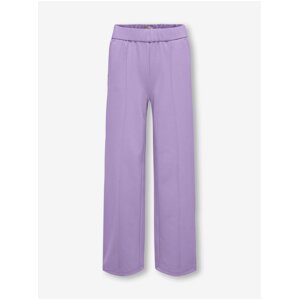 Purple Girly Wide Pants ONLY Poptrash - Girls