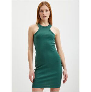 Dark Green Women's Sheath Basic Dress Noisy May Maya - Women