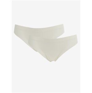 Set of three women's panties in white ONLY Tracy - Women