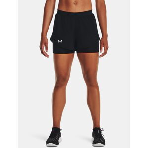 Under Armour Shorts UA Fly By Elite 2-in-1 Short-BLK - Women
