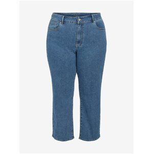 Blue Women Straight Fit Jeans VILA Stray - Women