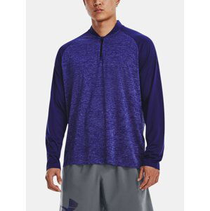 Under Armour T-Shirt UA Tech 2.0 Novelty 1/4 Zip-BLU - Men