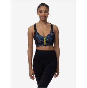 Black Women Patterned Sports Bra DORINA Sully - Women