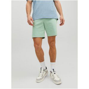 Light Green Mens Sweatpants Basic Shorts Jack & Jones New Ba - Men