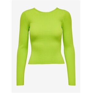 Light Green Sweater with Opening at Back ONLY Emmy - Women