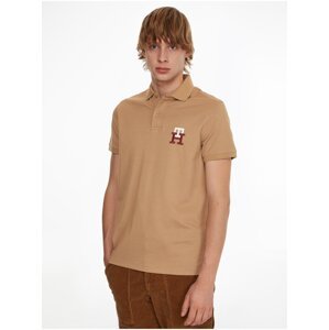 Brown Mens Polo T-Shirt Tommy Hilfiger - Men