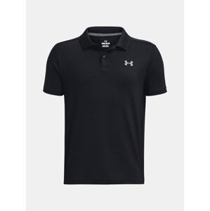 Čierne športové polo tričko Under Armour UA Performance Polo