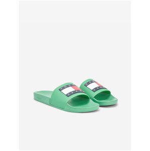 Green Male Slippers Tommy Jeans - Men