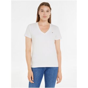 White Women's T-Shirt Tommy Hilfiger - Women