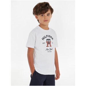 White boys T-shirt Tommy Hilfiger - Boys