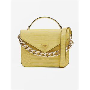 Yellow Ladies Handbag Guess Retour - Ladies