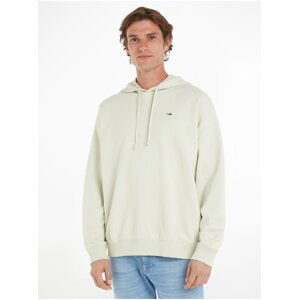 Menthol Mens Sweatshirt Tommy Jeans OVZ College Hoodie - Men