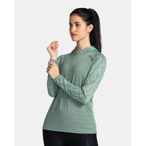 Women's sports sweatshirt Kilpi AILEEN-W Dark green