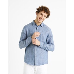 Celio Daflix Linen Shirt - Men