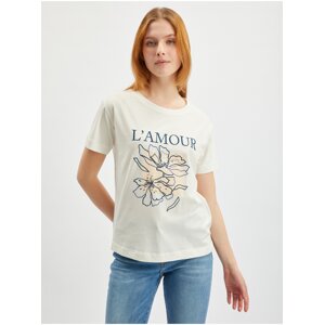 Orsay Cream Women's T-Shirt - Women