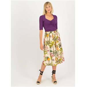 Beige Ladies Floral Skirt Blutsgeschwister - Ladies