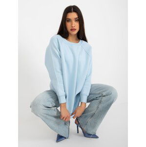 Light blue basic hoodie