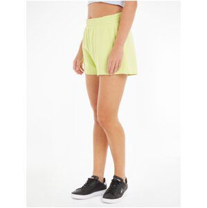 Yellow Womens Shorts Tommy Jeans Essential - Women