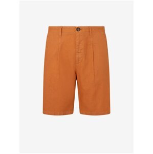 Orange Men's Shorts with Linen Pepe Jeans - Men