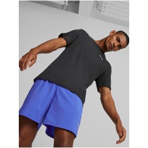 Black Men's Sports T-Shirt Puma Run Favorite - Men