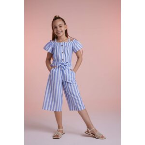 DEFACTO Girls' Wide Leg Wide Leg Linen Pants