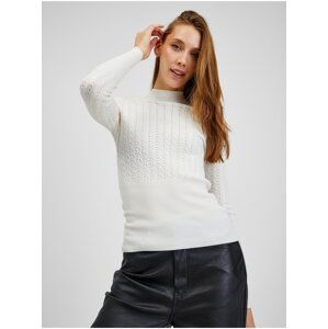 Orsay White Ladies Sweater - Women