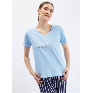 Orsay Light blue ladies T-Shirt - Women