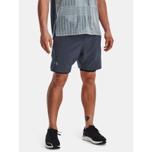 Under Armour Shorts LAUNCH ELITE 2in1 7'' SHORT-GRY - Men