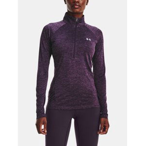 T-Shirt Under Armour Tech 1/2 Zip - Twist-PPL - Women