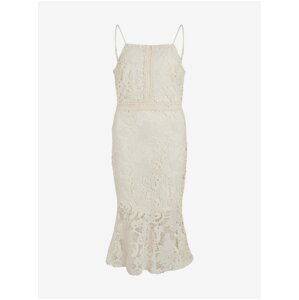 Creamy Women's Lace Midishdresses VILA Capella - Ladies