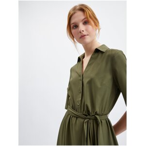 Orsay Khaki Womens Dress - Women