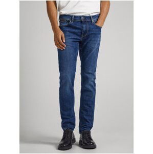 Blue Mens Skinny Fit Jeans Jeans Finsbury - Men