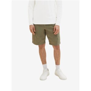 Khaki Mens Shorts with Pockets Tom Tailor - Men