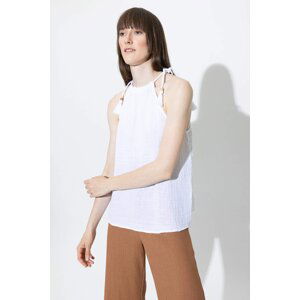 DEFACTO Halter Neck Regular Fit Sleeveless Blouse